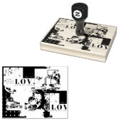 Liefde02:00AM Rubberstempel (Gestempeld)