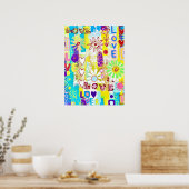 Liefde 18 x 24 Poster (Keuken)