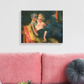 Liefde, 1910 canvas afdruk (Insitu (Woonkamer))