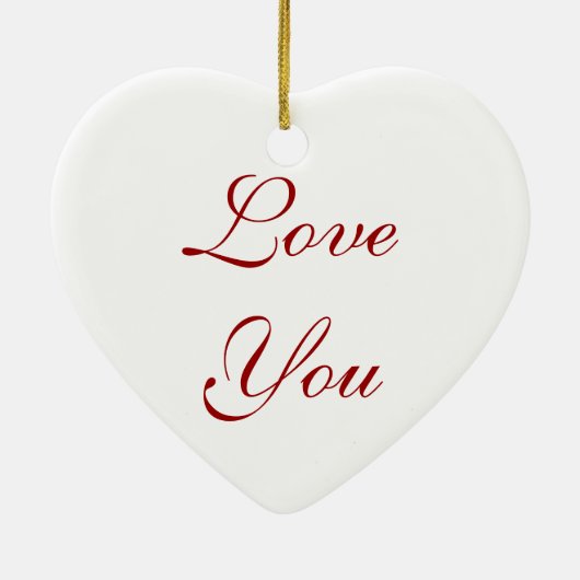 liefde 1952 keramisch ornament (Achterkant)
