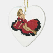 liefde 1952 keramisch ornament (Links)