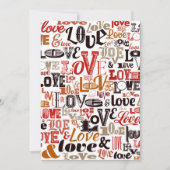 Liefde 1 bedankkaart (Voorkant)