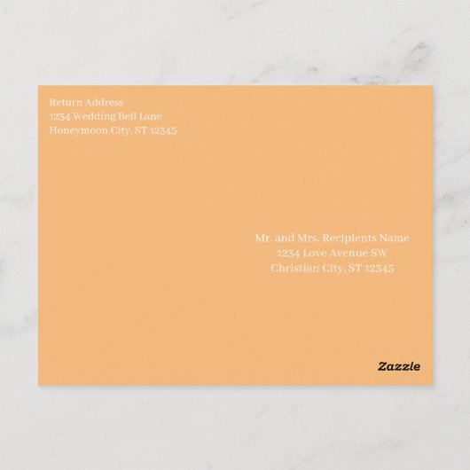 Liefde 1 Corinthians 13 Harten Briefkaart (Achterkant)