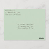 Liefde 1 Corinthians 13 Harten Briefkaart (Achterkant)