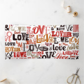 Liefde 1 drieluik wenskaart (Binnen)