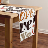 Liefde 1 korte tafelloper (Voorbeeld)