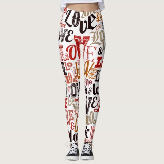 Liefde 1 leggings (Voorkant)