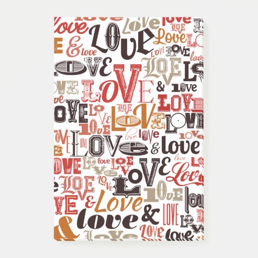 Liefde 1 post-it® notes (Voorkant)