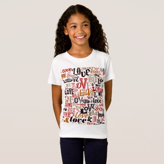 Liefde 1 t-shirt (Voorkant volledig)