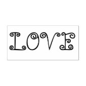LIEFDE 1 "x2.5" Rubber Stamp / Baby Doll Rubberstempel (Afrduk)