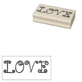 LIEFDE 1 "x2.5" Rubber Stamp / Baby Doll Rubberstempel (Gestempeld)