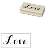 LIEFDE 1 "x2.5" Rubber Stamp / Carolyna Rubberstempel (Gestempeld)