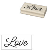 LIEFDE 1 "x2.5" Rubber Stamp / Miauw Script Rubberstempel (Gestempeld)