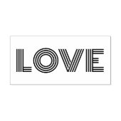 LIEFDE 1 "x2.5" Rubber Stamp / Monoton Rubberstempel (Afrduk)