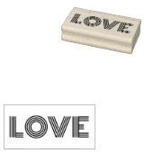 LIEFDE 1 "x2.5" Rubber Stamp / Monoton Rubberstempel (Gestempeld)