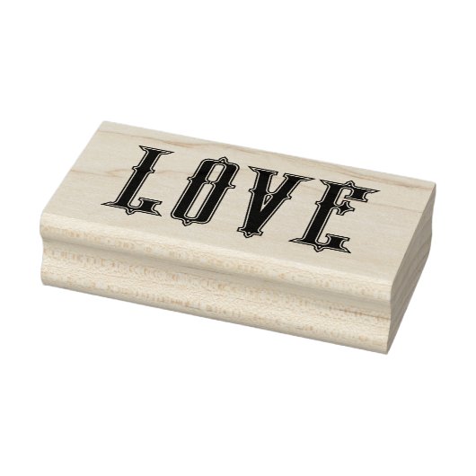 LIEFDE 1 "x2.5" Rubber Stamp / Phoenix Rubberstempel (Stempel)
