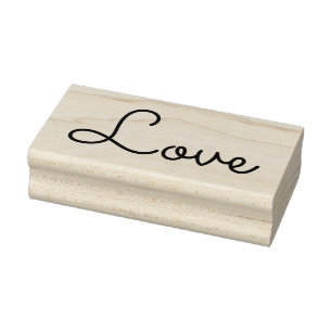 LIEFDE 1 "x2.5" Rubber Stamp / Sacramento Rubberstempel