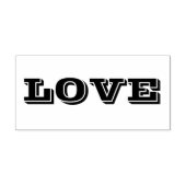 LIEFDE 1 "x2.5" Rubber Stamp / Vineta Rubberstempel (Afrduk)
