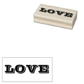 LIEFDE 1 "x2.5" Rubber Stamp / Vineta Rubberstempel (Gestempeld)