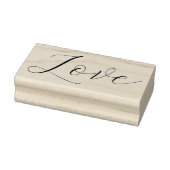 LIEFDE 1"x2.5"Rubberzegel/Emeline Rubberstempel (Stempel)
