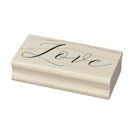 LIEFDE 1"x2.5"Rubberzegel/Emeline Rubberstempel (Stempel)