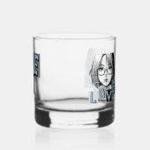Liefde 24 whisky glas (Achterkant)