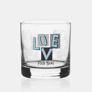 Liefde 24 whisky glas