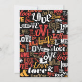 Liefde 2 bedankkaart (Voorkant)