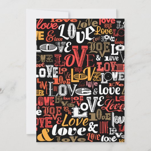 Liefde 2 bedankkaart (Achterkant)
