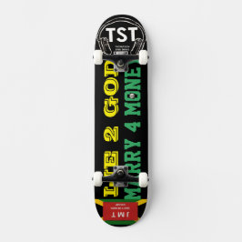 LIEFDE 2 GOD TROUW 4 GELD Skateboard