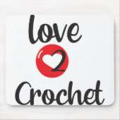 liefde 2 haakje muismat (Voorkant)