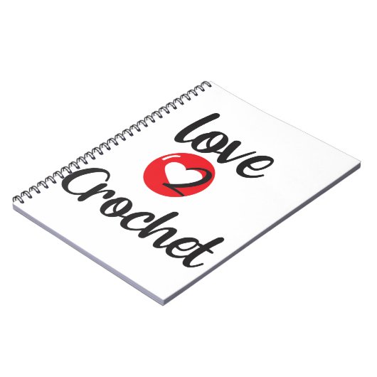 liefde 2 haakje notitieboek (Linkerzijde)