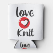 liefde 2 Knit Blikjeskoeler (Voorkant)