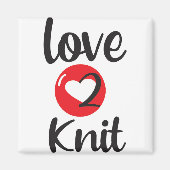 liefde 2 Knit Magneet (Voorkant)