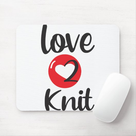 liefde 2 Knit Muismat (Met muis)