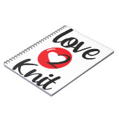 liefde 2 Knit Notitieboek (Linkerzijde)