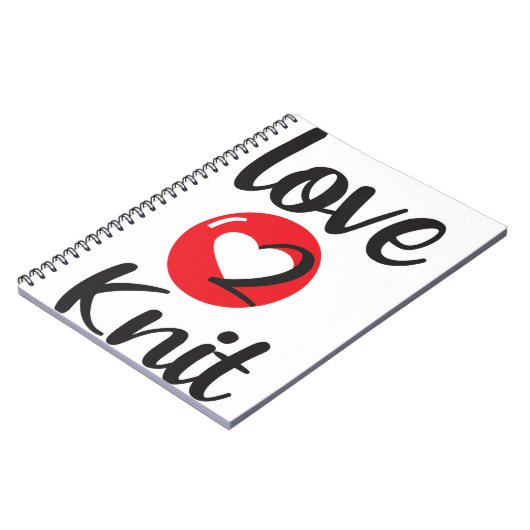 liefde 2 Knit Notitieboek (Linkerzijde)