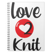 liefde 2 Knit Notitieboek (Voorkant)