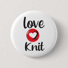 liefde 2 Knit Ronde Button 5,7 Cm
