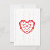 LIEFDE 3.5x5 Platte kaart (Voorkant)