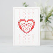 LIEFDE 3.5x5 Platte kaart (Staand voorkant)
