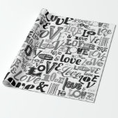 Liefde 3 cadeaupapier (Uitgerold)