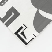 Liefde 3 fleece deken (Hoek)