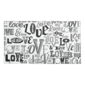 Liefde 3 kussensloop (Achterkant)