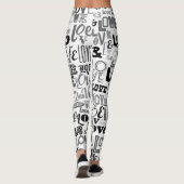 Liefde 3 leggings (Achterkant)