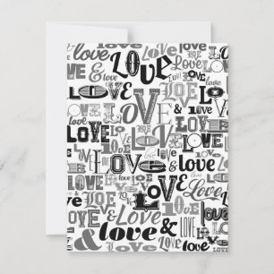 Liefde 3 notitiekaartje