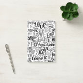 Liefde 3 post-it® notes (Kantoor)