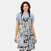 Liefde 3 schort (Gedragen)
