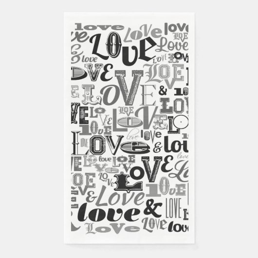 Liefde 3 servet (Voorkant)