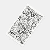 Liefde 3 servet (Hoek)